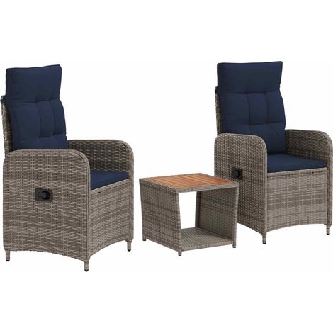 Maison Exclusive - Set Lounge da Giardino 3 pz (1/5)