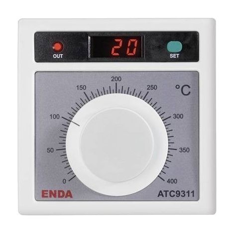 Enda ATC9311-FE-400-230 Termostato J 0 fino a +400 °C Relè 2 A (L x L x A) 50 x 96 x 96 mm (1/2)