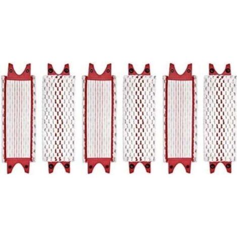 Lot de 6 serpillières de rechange en microfibre pour serpillère Vileda Ultramax (1/4)