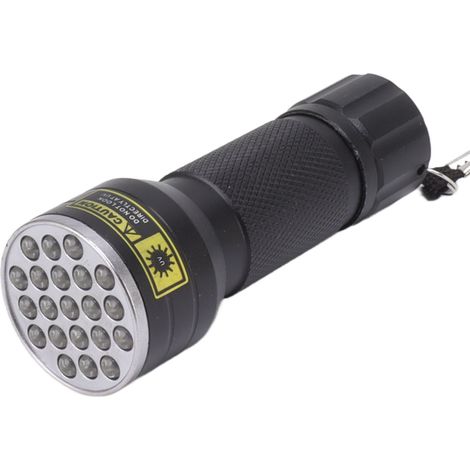 Lampe torche UV à 21 LED, 395 nm, pour taches sèches d'urine d'animaux (1/5)