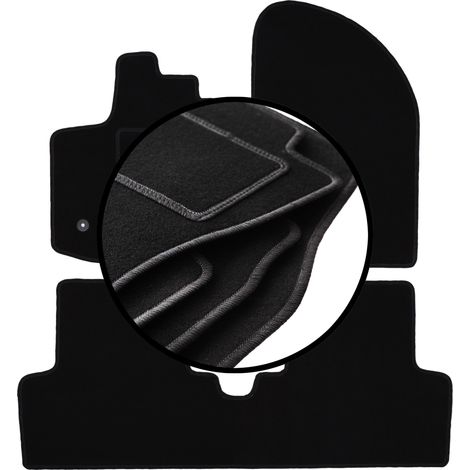 Komplettset Veloursmatten für: Dacia Lodgy Minivan (2012-)