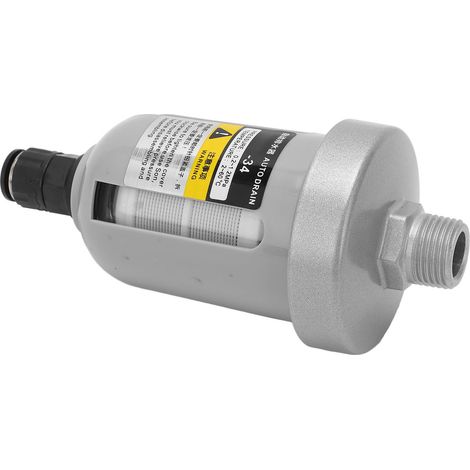Purgeur automatique pour compresseur d'air, filtre pneumatique translucide mini série, vanne de purge à bille flottante (1/5)