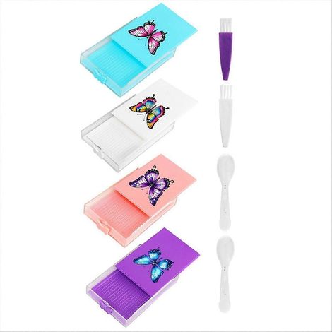Boîte à tiroirs empilables pour peinture diamant DIY C (1/5)