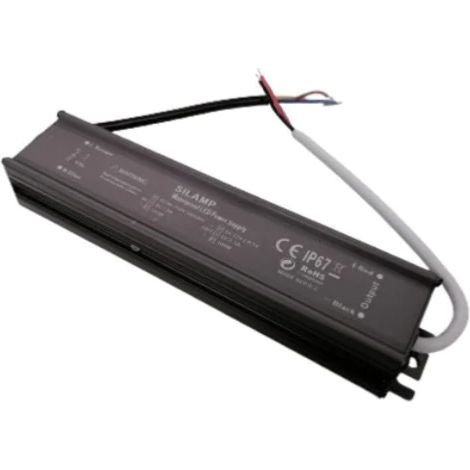 Silamp – Transformateur pour luminaire 220V 24V 36W DC 1.5A – Protection IP67 pour environnements difficiles – Efficacité énergétique élevée