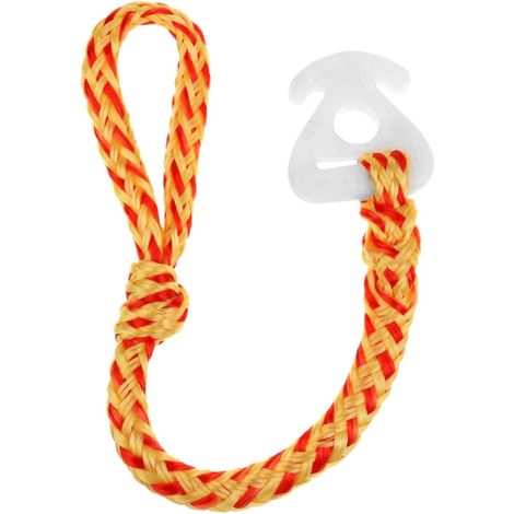 Connecteur rapide pour corde de remorquage robuste pour bateau, sports nautiques (bouée tractée, ski nautique, wakeboard). (1/5)
