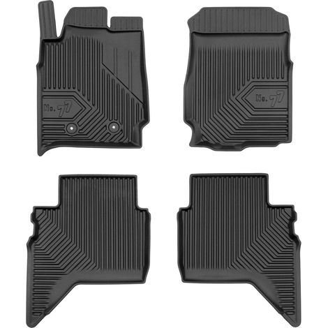 Tapis de Sol de Voiture pour Ford Ranger V 2015-2022 FL TPE Imperméable 4Pcs (1/5)