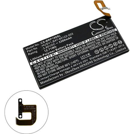 NX - Batterie téléphone, smartphone, GSM pour BlackBerry 3.85V 3300mAh - BAT-60122-003H (1/2)
