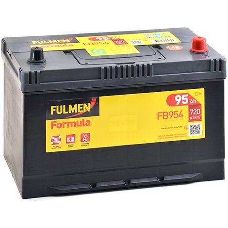 Batterie voiture 12V 95Ah – FB954 – Plomb Calcium pour Toyota Land Cruiser 90 – Performance durable et fiable – Fulmen (1/6)