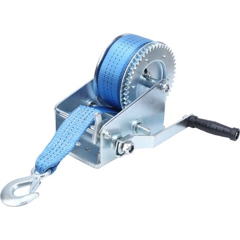 Treuil manuel à sangle de 3200 lb, accessoire de cabestan pour remorque de bateau de plaisance (1/5)