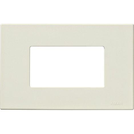 placca 3msp resina scatto - avorio 8000