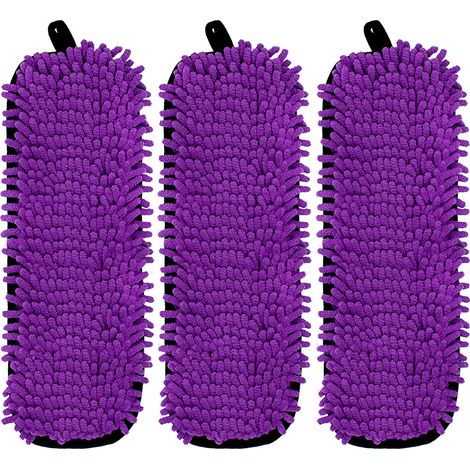 Compatible avec les lingettes de balai chenille Swiffer PowerMop, accessoire pour balai plat réutilisable (1/5)