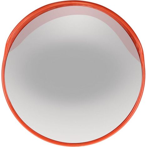 Le miroir de circulation convexe de sécurité routière d'allée grand Angle de 60 cm comprend une vis de support de montage (1/5)