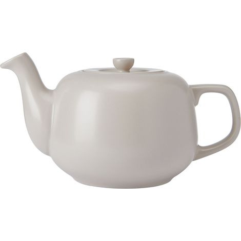 La Cafetière Teiera classica in colore latte/crema, teiera tradizionale con comodo manico e beccuccio antigoccia de adatta a 4 tazze, adatta per bustine di tè de, facile de pulizia, adatta per.