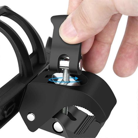 Porte-bidon pour vélo, support de gourde noir (1/5)