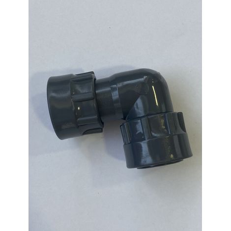 Codo de enlace de 1” hembra-hembra