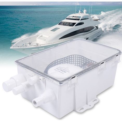 Pompe de vidange pour douche pour bateau, camping-car et véhicule récréatif, pompe de vidange pour douche tout-en-un multiport 12 V 600 GPH, pompe de vidange pour douche (1/5)