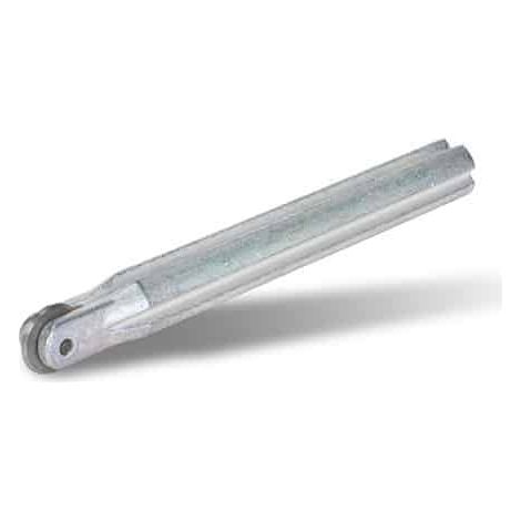RUBI 01945 6x80mm Silver Scoring Wheel /2P-NOP5-IOXT/