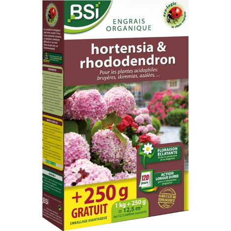 Engrais Bio Hortensia Rhododendron 12,5m2
