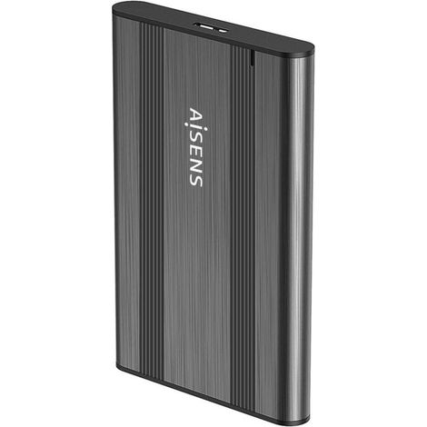 Caja Externa para Disco Duro de 2.5 Aisens ASE-2526GR/ USB 3.1/ Sin tornillos (1/4)