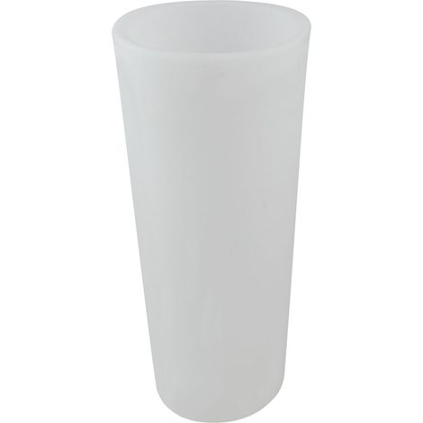 Vaso LED GECO da esterno rotondo ricaricabile 4W RGB con telecomando 90 cm