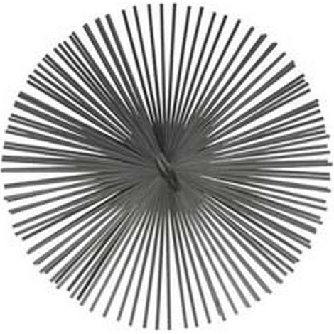 2PZ SCOVOLO TONDO IN ACCIAIO PIATTO  - ø cm.30