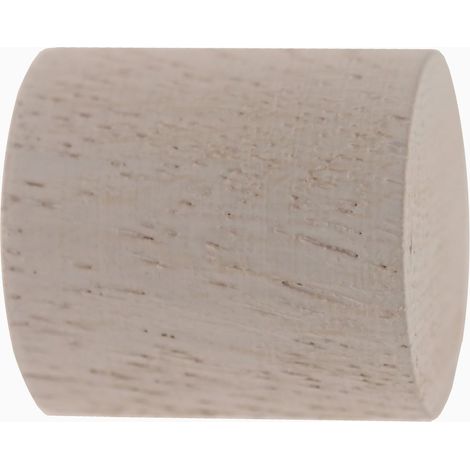 2 Embouts Bouchon - Chêne Blanc - Diamètre 28 (1/3)