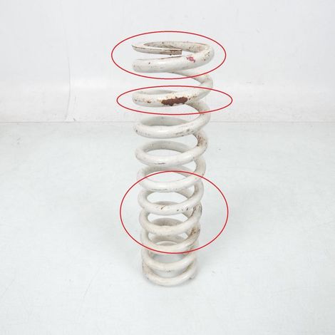 [PRODUIT D'OCCASION] Ressort amortisseur arrière Générique pour moto Ø52mm Ø77mm L (1/3)