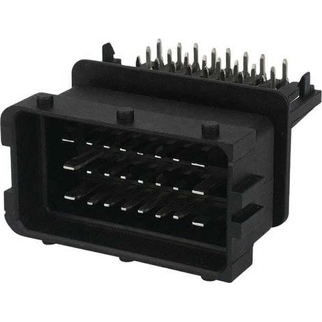 Connecteurs Framatome 24 voies Male PCB 90°