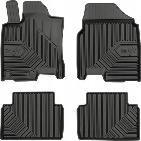 Alfombrillas, felpudos, felpudos de goma, bandejas para NISSAN Qashqai 1 2006-2013 77 (1/5)