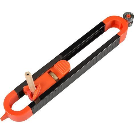 Coltello di precisione per contorni con blocco a perno, utensile multifunzionale per contorni, duplicatore per forme irregolari nella lavorazione del legno (1/5)