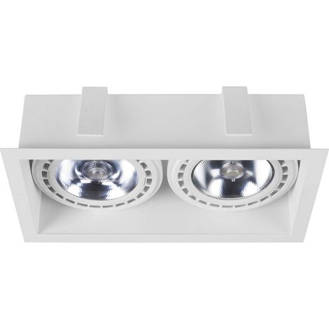 Nowodvorski DOWNLIGHT faretto incasso bianco 2xES111 9412 (1/2)