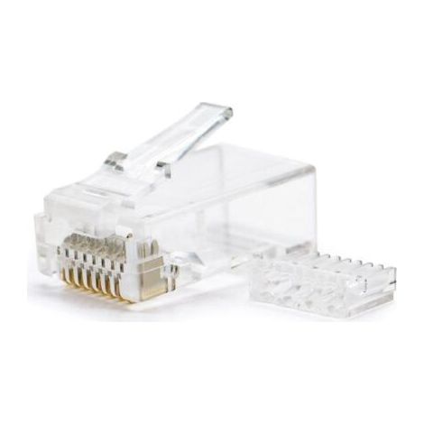 rj45 connector nanocable 10.21.0201-100/ cat.6/ 100 pcs, avec caractéristiques : 100PCS