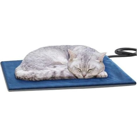 Pecute Mat Heated Cat with Indicator Bright, Cushion Chaton, Cover Heated Cat 32×40cm, Mat Heated Dog Temperature Constant, Anti-Mordant, Waterproof, Double Face (1/5)
