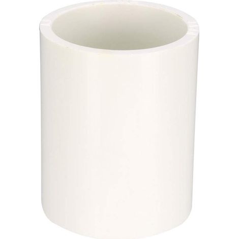 10PCS Manchon PVC 32mm raccord tuyau droite connecteur adaptateur couplage blanc (1/3)