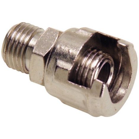 MAURER - Connettore a vite con dado a baionetta 1/4 (Blister 2 pezzi)