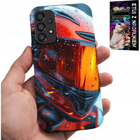 Funda para Samsung A52 / A52S - motocicleta, casco de motocicleta con ventilador para motociclista (1/5)