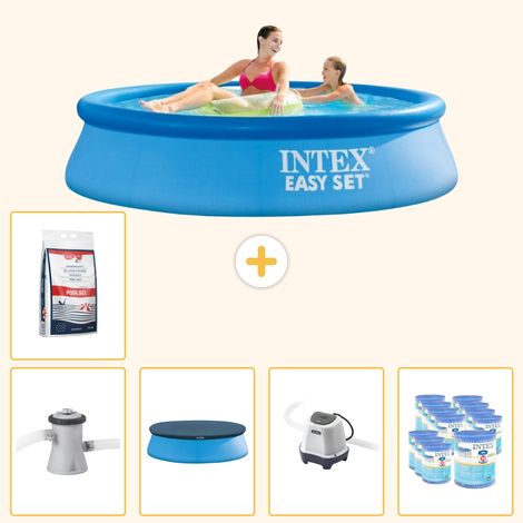 Intex Piscine Easy Set Ronde - 244x61 cm - 6-pièces SCB55 (1/5)