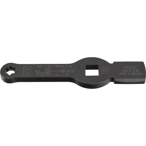 Hazet 2872-E18 TX Schlag-Schlüssel 2 Schlagflächen (1/5)
