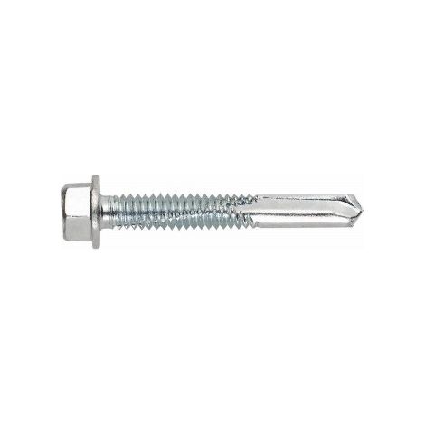(5,5X38) TORNILLO PARA VIGA AUTOTALADRANTE CON CABEZA HEXAGONAL TORNILLO(100U) - INDEX