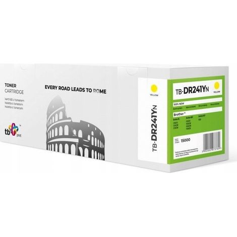 Tamburo di stampa TB per Brother DR241 TB-DR241YN YE 100% 1 pz. (1/2)