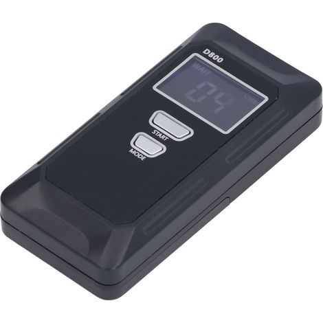 Éthylotest portable haute précision avec alarme sonore, écran LCD et contrôle MCU pour usage professionnel (1/5)