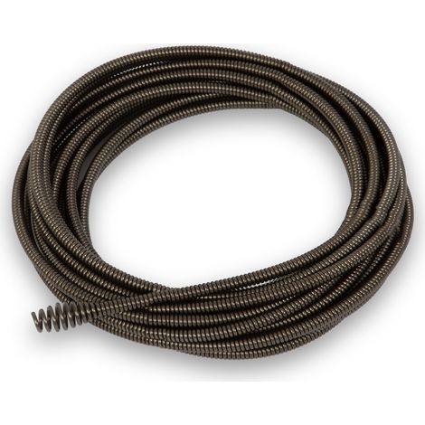 Spirale 7,6m ricambio macchina pulizia tubi elettrica Ø11mm testa bulbo EBERTH (1/4)