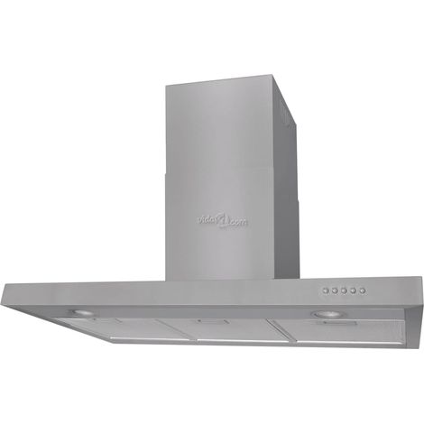 Campana extractora plana acero inoxidable 900 mm vidaXL (1/5)