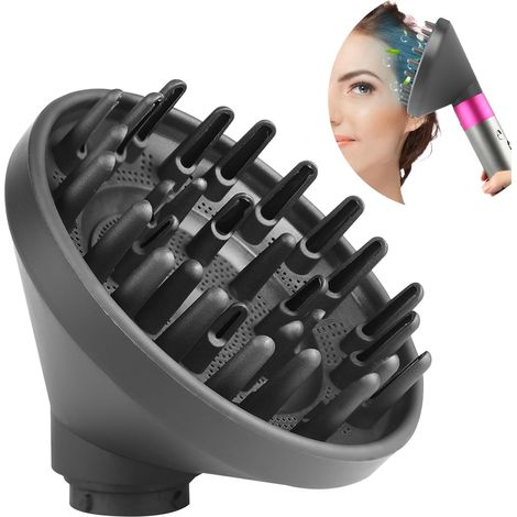 Diffusor für Dyson Airwrap Styler HS01 HS05, verwandelt Ihren Air Wrap Styler in einen Haartrockner (1/5)