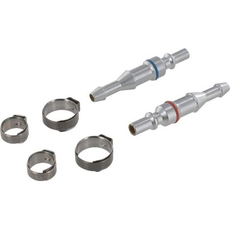 Kit raccords rapides males oxygene/ acetylene diam 6-9mm ou 10-17mm (1/2)