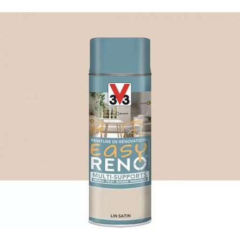 Peinture Multi-Supports Aérosol V33 Easy Réno Lin 0,4 L
