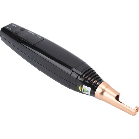 Stylo picoseconde professionnel à lumière bleue pour l'élimination des tatouages, taches de rousseur, grains de beauté et verrues - Appareil de beauté pour la peau - Noir - Prise US 100-240 V (1/5)