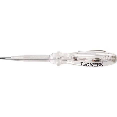 Testeur de tension 150-250V AC unipolaire Lame-B.3mm TECWERK (1/4)