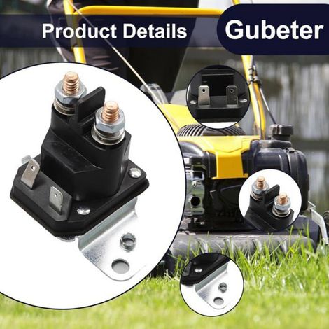 Relais solénoïde de démarrage de Tondeuse à Gazon 12V Compatible pour Cub Cadet XT1 XT2 Enduro RZT LT1 ZT1 ZT2 MTD Troy-Bilt Craf (1/5)