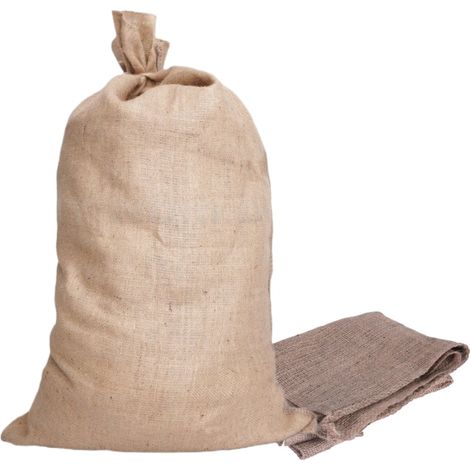 Bolsa de yute natural resistente de 50 x 80 cm. (1/3)